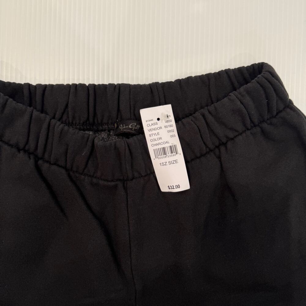 John Galt / Brandy Melville Black Sweatpants One Size NWT Clean Girl Cozy Basics - Picture 11 of 16